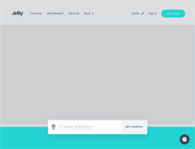 Tablet Screenshot of jetty.com